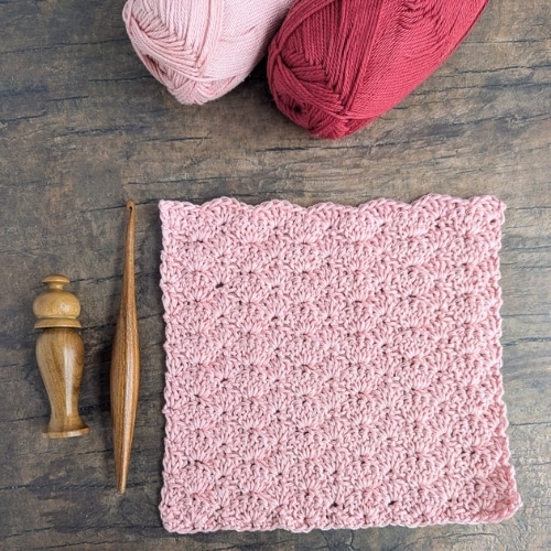 17 Free Spring Crochet Patterns 14 Crochet Shell Stitch Washcloth