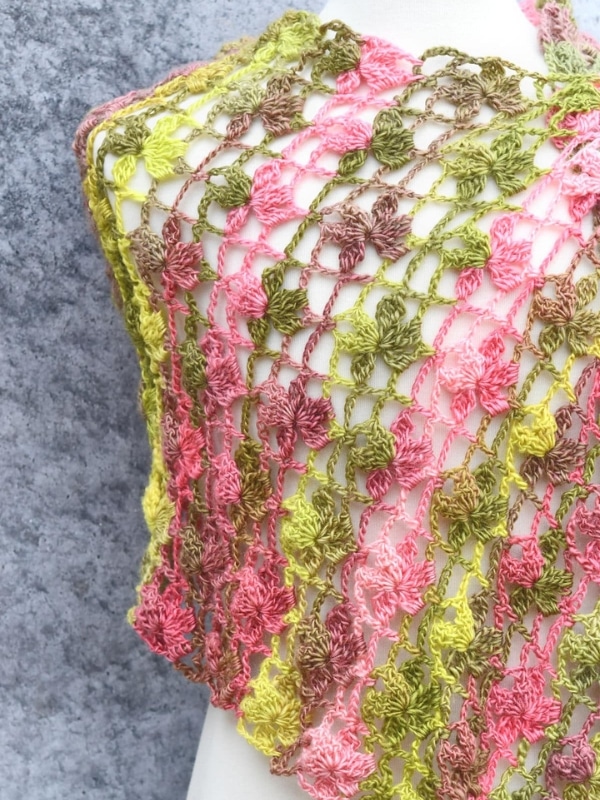 17 Free Spring Crochet Patterns 11 Crochet Rectangle Shawl