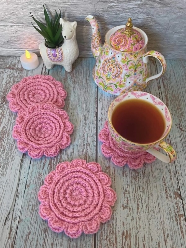 17 Free Spring Crochet Patterns 10 Crochet Coaster