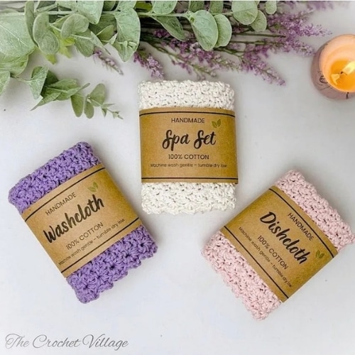 17 Free Spring Crochet Patterns 8 Crochet Washcloth