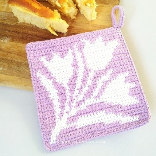 17 Free Spring Crochet Patterns 7 Crochet Potholder