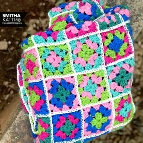 10 FRee Crochet Granny Square Patterns 9 Granny Square Blanket