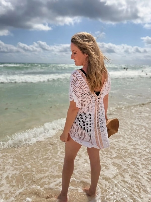 Crochet Beach Coverup
