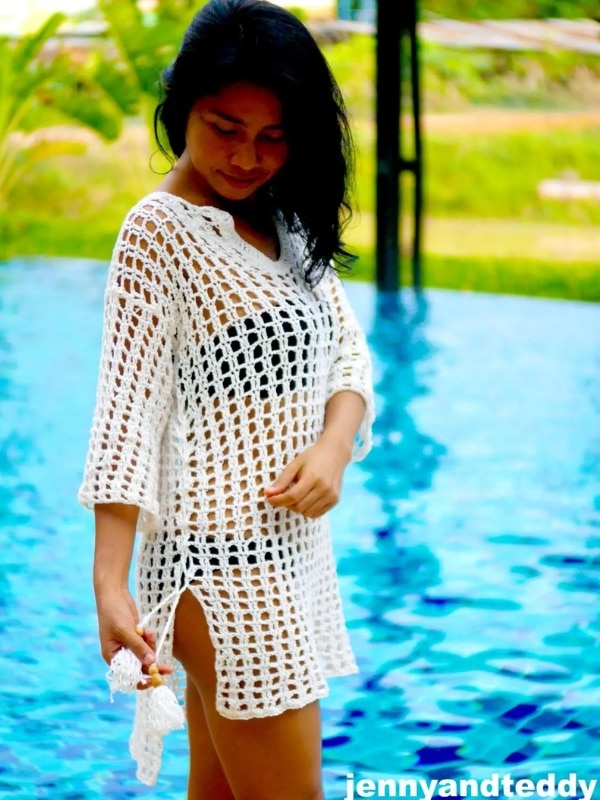 Crochet Beach Coverup
