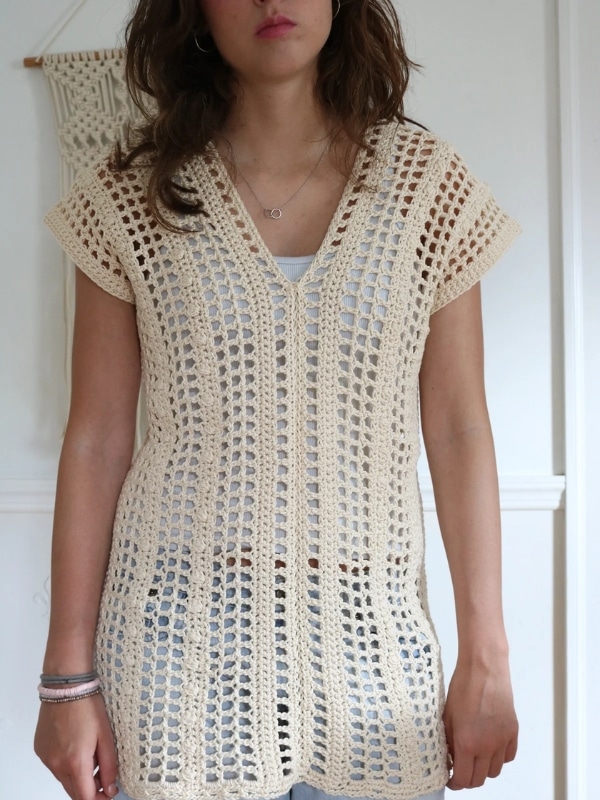 Crochet Beach Coverup