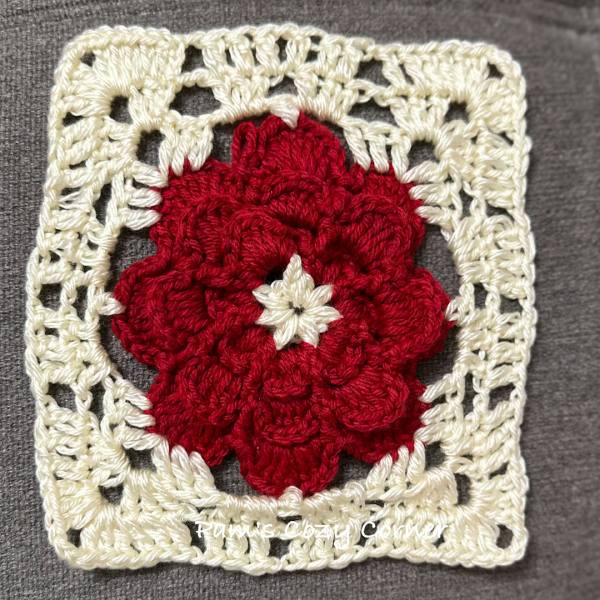 Granny square made easy crochet pattern