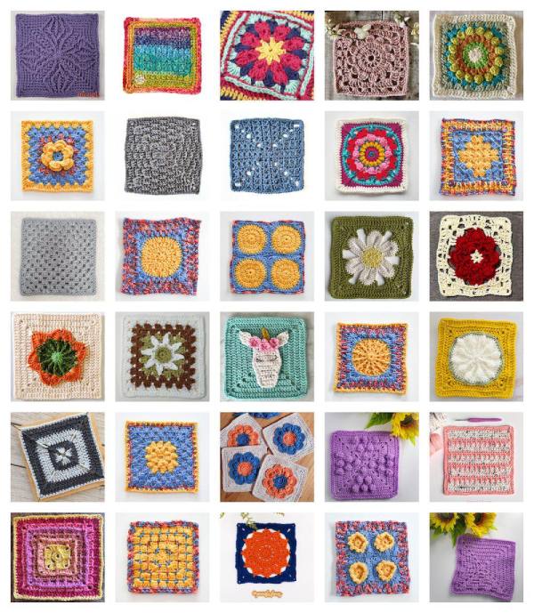 Crochet Granny Square Made Easy 2 user assets 58C2IIBA uploads images 2026 granny square month crochet pattern bundle collage 1 copy 1779921765 1