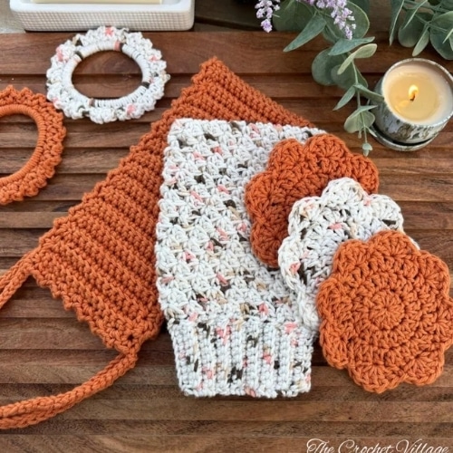 15 Free Crochet patterns to make This weekend 15 Crochet Spa Set