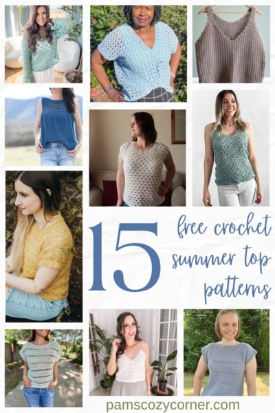 15 Free and Easy Crochet Tops for Late Summer 5 15 Free Crochet Summer Top Patterns