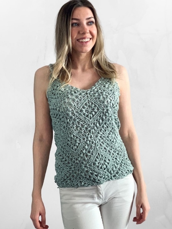 15 Free and Easy Crochet Tops for Late Summer 16 Crochet Summer Top