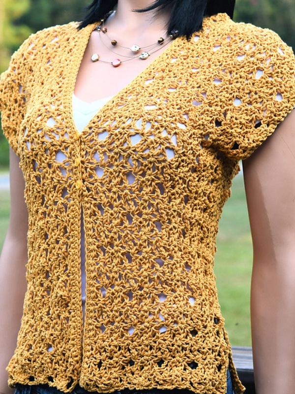 15 Free and Easy Crochet Tops for Late Summer 6 Crochet Summer Top