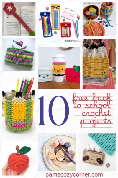 10 Free Crochet Back to school Patterns 2 20 Free Back to School Crochet Projects