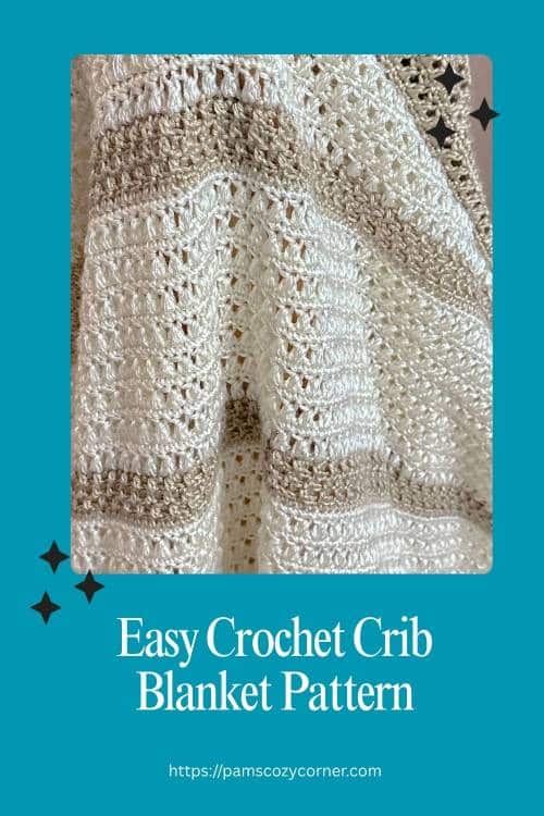 2 color crochet blanket pattern 1